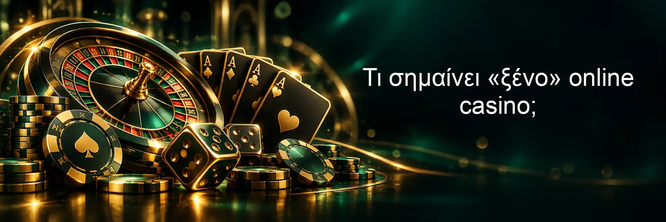 Τι σημαίνει «ξένο» online casino; Τι σημαίνει «ξένο» online casino;
