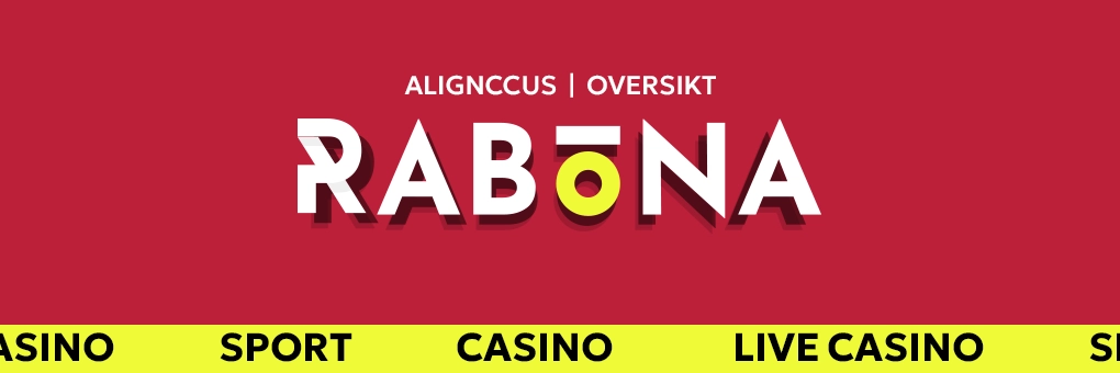 Anmeldelse av Rabona sitt casino og bookmaker