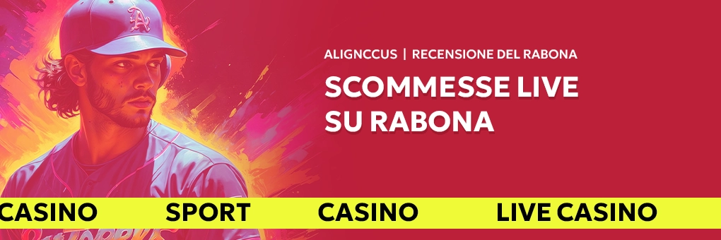 Scommesse live su Rabona