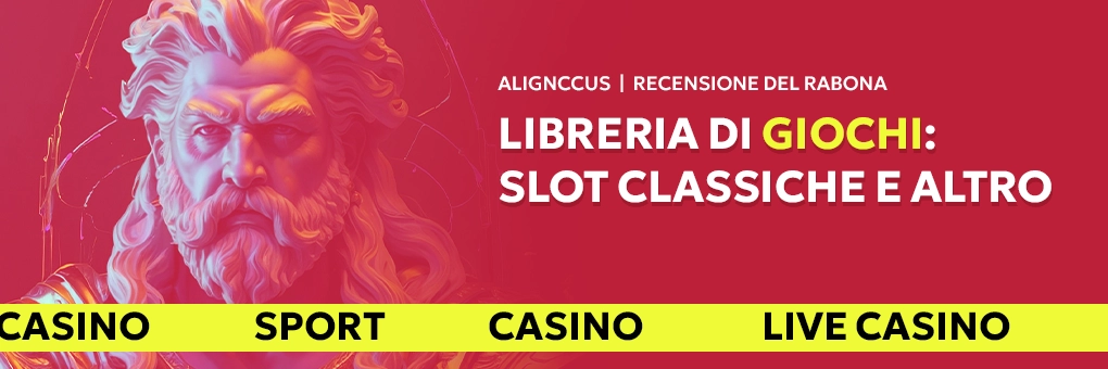 libreria di giochi: slot classiche e altro