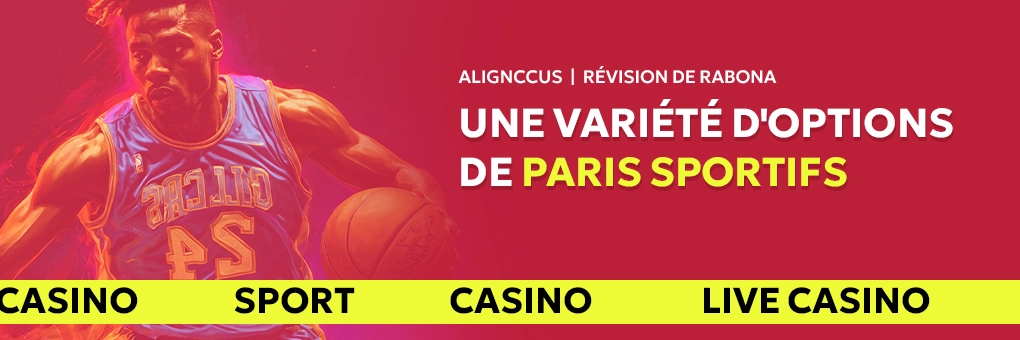 une variété d'options de paris sportifs